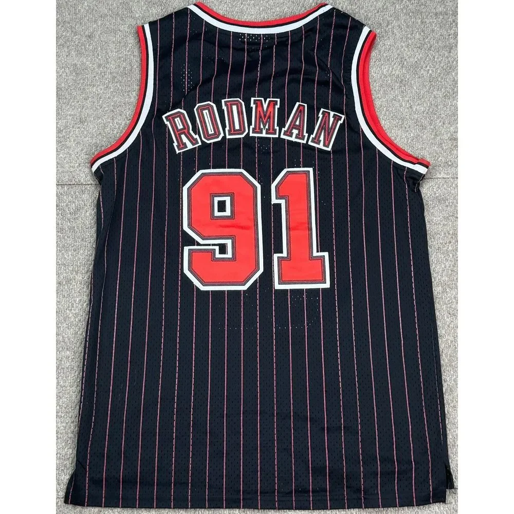 Adidas Hardwood Classics NBA‎ Chicago Bulls #91 Dennis Rodman 1995-96 Size M